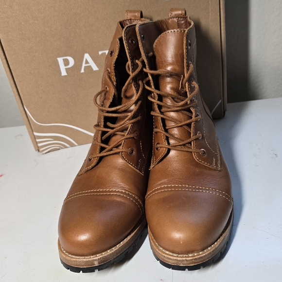 Portland Leather Lace Up Boots - Picture 3 of 8